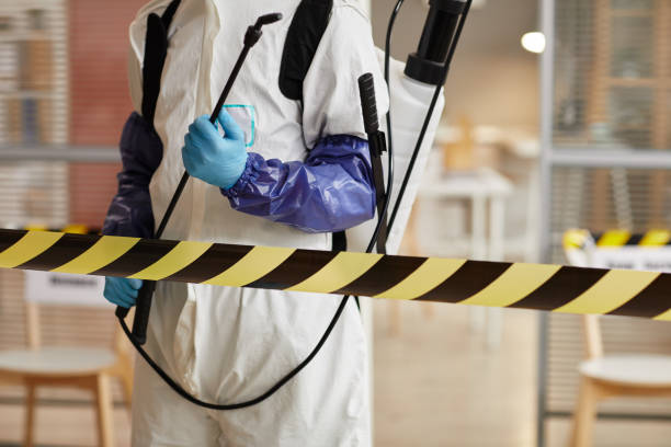 Professional Biohazard Cleanup technician working in Oceanport, NJ